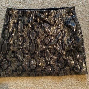 Express Sequin Skirt